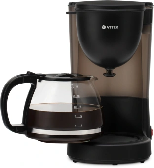 Кофеварка капельная Vitek Prive VT-8380 600Вт черный - купить недорого с доставкой в интернет-магазине