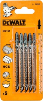 Набор пилок по дереву DeWalt DT2164-QZ 5пред. (лобзики) - купить недорого с доставкой в интернет-магазине