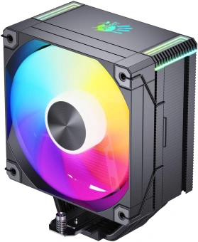 Устройство охлаждения(кулер) Bloody AC-12 ARGB Soc-AM5/AM4/1200/1700/1851 черный 4-pin 14-26dB Al+Cu 230W 582gr Ret (AC-12-ARGB230-BK) - купить недорого с доставкой в интернет-магазине