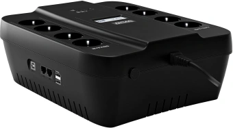 Источник бесперебойного питания Powercom Spider SPD900EU 540Вт 900ВА черный - купить недорого с доставкой в интернет-магазине