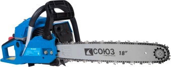 Бензопила Союз ПТС-99452Т 2350Вт 3.2л.с. дл.шины:18" (45cm) - купить недорого с доставкой в интернет-магазине