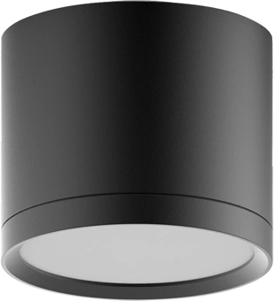 Светильник Gauss Overhead потолоч. 10Вт 3000K цв.св.:белый теплый черный (HD016) - купить недорого с доставкой в интернет-магазине