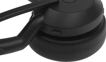 Наушники с микрофоном Jabra Evolve2 55 Link380c MS Stand черный накладные BT оголовье (25599-999-889) - купить недорого с доставкой в интернет-магазине