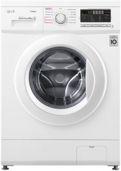 Стиральная машина LG F1296NDS0 класс: A загр.фронтальная макс.:6кг белый инвертер - купить недорого с доставкой в интернет-магазине