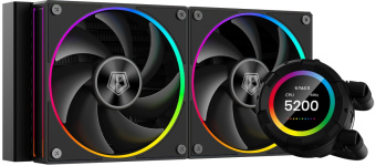 Система водяного охлаждения ID-Cooling SL240 Soc-AM5/AM4/1151/1200/2066/1700 4-pin 14-30dB Al+Cu 300W LED Ret - купить недорого с доставкой в интернет-магазине