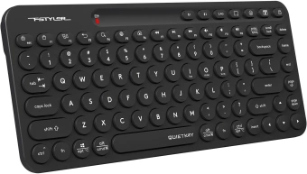 Клавиатура A4Tech FBK36C AS черный USB беспроводная BT/Radio slim Multimedia - купить недорого с доставкой в интернет-магазине