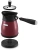 Кофеварка электрическая турка Kitfort КТ-7499 1000Вт красный/черный - купить недорого с доставкой в интернет-магазине