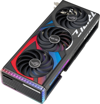 Видеокарта Asus PCI-E 4.0 ROG-STRIX-RTX4070TI-12G-GAMING NVIDIA GeForce RTX 4070TI 12Gb 192bit GDDR6X 2610/21000 HDMIx2 DPx3 HDCP Ret - купить недорого с доставкой в интернет-магазине