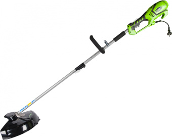 Триммер электрический Greenworks GST1246 1200Вт разбор.штан. реж.эл.:леска/нож - купить недорого с доставкой в интернет-магазине