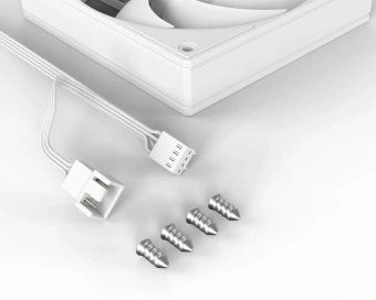 Вентилятор для корпуса ID-Cooling AS-120-W 120х120x25 белый 4-pin 27.2дБ Ret - купить недорого с доставкой в интернет-магазине