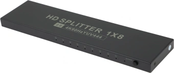 Сплиттер аудио-видео Premier 5-872-8V2 HDMI (f)/8xHDMI (f) черный - купить недорого с доставкой в интернет-магазине