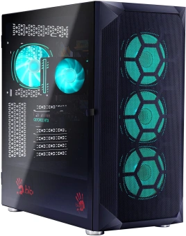 ПК Bloody BD-PC RB65C2 MT Ryzen 5 7500F (3.7) 32Gb SSD1Tb RX 7700XT 12Gb Windows 11 Home 64 2.5Gigabit WiFi BT 650W черный (RUS) (2111350) - купить недорого с доставкой в интернет-магазине