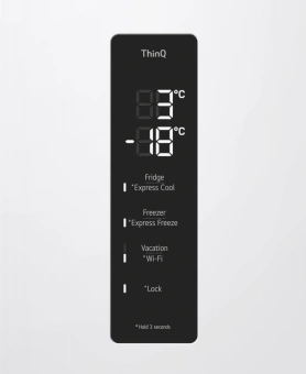 Холодильник LG GC-B459AQQW 2-хкамерн. белый инвертер - купить недорого с доставкой в интернет-магазине