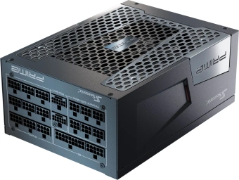 Блок питания Seasonic ATX 1600W Prime TX-1600 Gen.5 80+ titanium (20+4pin) APFC 135mm fan 18xSATA Cab Manag RTL - купить недорого с доставкой в интернет-магазине