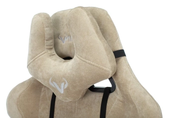 Кресло игровое Zombie VIKING KNIGHT Fabric песочный Light-21 с подголов. крестов. металл - купить недорого с доставкой в интернет-магазине
