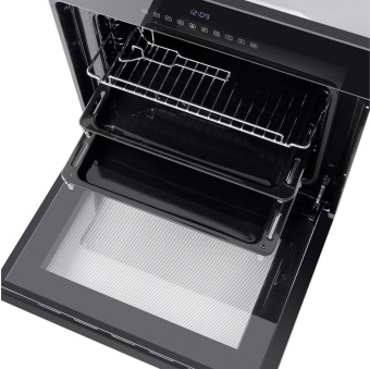 Духовой шкаф Электрический Maunfeld EOEH.5811B черный - купить недорого с доставкой в интернет-магазине