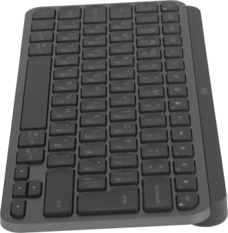 Клавиатура Logitech MX Keys Mini темно-серый USB беспроводная BT/Radio LED (920-010501) - купить недорого с доставкой в интернет-магазине