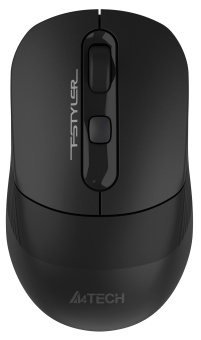 Мышь A4Tech Fstyler FB10C черный оптическая (2400dpi) беспроводная BT/Radio USB (4but) - купить недорого с доставкой в интернет-магазине