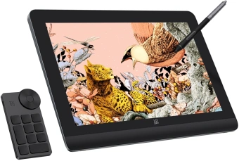 Графический планшет-монитор XPPen Artist Pro 16 USB Type-C/USB/HDMI черный - купить недорого с доставкой в интернет-магазине