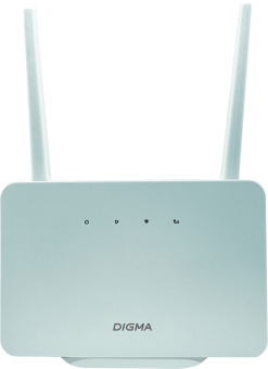 Интернет-центр Digma HOME (D4GHMAWH) N300 10/100BASE-TX/4G(3G) cat.4 белый - купить недорого с доставкой в интернет-магазине