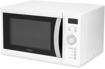 Микроволновая Печь Hyundai HYM-D3007 23л. 800Вт белый - купить недорого с доставкой в интернет-магазине