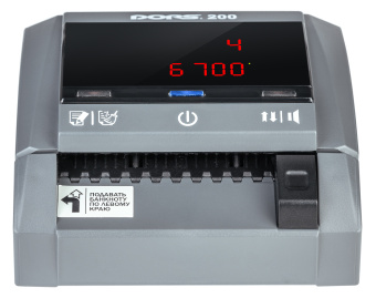 Детектор банкнот Dors 200 FRZ-041626 автоматический рубли АКБ - цена, купить или заказать с доставкой в интернет-магазине Детектор банкнот Dors 200 FRZ-041626 автоматический рубли АКБ - купить недорого с доставкой в интернет-магазине