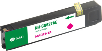 Картридж струйный G&G NH-CN627AE пурпурный (110мл) для HP Officejet Pro X576dw/X476dn/X551dw/X451dw - купить недорого с доставкой в интернет-магазине