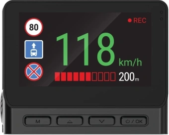 Видеорегистратор Navitel RS990 GPS черный 2160x3840 2160p 160гр. NT98529 - купить недорого с доставкой в интернет-магазине