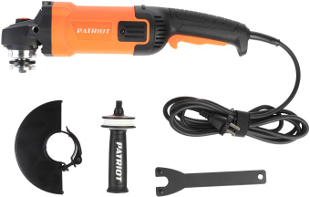 Углошлифовальная машина Patriot AG 190 2000Вт 8500об/мин рез.шпин.:M14 d=180мм (110301180) - купить недорого с доставкой в интернет-магазине