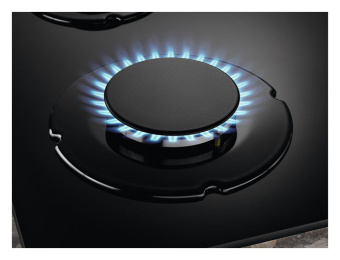 Газовая варочная поверхность Electrolux KGG6407K черный - купить недорого с доставкой в интернет-магазине