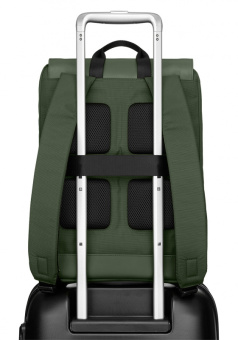 РюкзакДА Moleskine METRO FOLDOVER (ET926MTFBKK6) 31x42x10см полиамид зеленый - купить недорого с доставкой в интернет-магазине