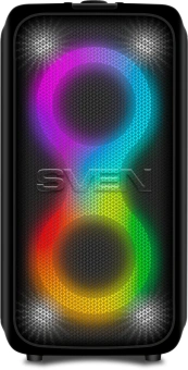 Колонка порт. Sven PS-1000 черный 160W 1.0 BT/3.5Jack 8000mAh (SV-022686) - купить недорого с доставкой в интернет-магазине