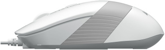 Мышь A4Tech Fstyler FM10S белый/серый оптическая 1600dpi silent USB 3but (FM10S USB WHITE) - купить недорого с доставкой в интернет-магазине