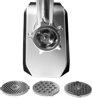 Мясорубка Hyundai HY-MG4422 1200Вт черный/серебристый - купить недорого с доставкой в интернет-магазине