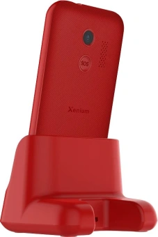 Мобильный телефон Xenium X718 красный моноблок 2Sim 1.77" 128x160 Spreadtrum ThreadX RTOS 0.3Mpix GSM900/1800 MP3 - купить недорого с доставкой в интернет-магазине
