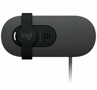 Камера Web Logitech Brio 105 графитовый 2Mpix (1920x1080) USB2.0 с микрофоном для ноутбука (960-001590) - купить недорого с доставкой в интернет-магазине