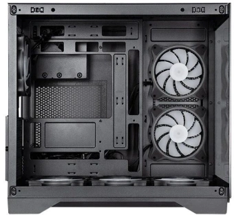 Корпус Chieftec Visio черный без БП ATX 9x120mm 2x140mm 1xUSB3.1 audio bott PSU - купить недорого с доставкой в интернет-магазине
