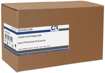 Картридж лазерный CopyRite CR-KYTK5220K TK-5220K черный (1200стр.) для Kyocera P5021cdn/cdw, M5521cdn/cdw - купить недорого с доставкой в интернет-магазине