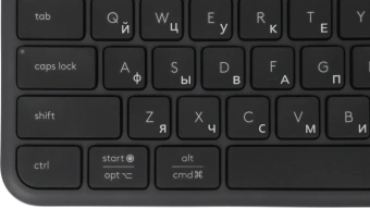 Клавиатура Logitech K950 черный USB беспроводная BT/Radio slim (920-012434) - купить недорого с доставкой в интернет-магазине
