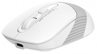 Мышь A4Tech Fstyler FB10C белый/серый оптическая (2400dpi) беспроводная BT/Radio USB (4but) - купить недорого с доставкой в интернет-магазине