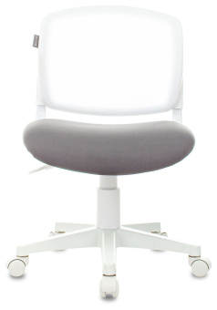 Кресло детское Бюрократ CH-W296NX белый TW-15 сиденье серый Neo Grey сетка/ткань крестов. пластик белый пластик белый - купить недорого с доставкой в интернет-магазине