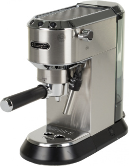 Кофеварка рожковая Delonghi EC685.M 1350Вт серебристый/черный - купить недорого с доставкой в интернет-магазине