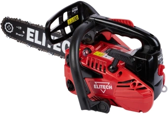 Бензопила Elitech ПБ 2510Т (E1611.009.00) 750Вт 1л.с. дл.шины:12" (30cm) (205451) - купить недорого с доставкой в интернет-магазине