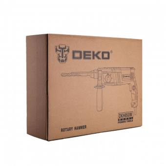 Перфоратор Deko DKH850W патрон:SDS-plus уд.:3Дж 850Вт (кейс в комплекте) - купить недорого с доставкой в интернет-магазине