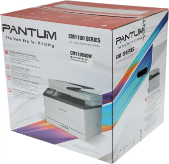 МФУ лазерный Pantum CM1100ADW A4 Duplex Net WiFi белый - купить недорого с доставкой в интернет-магазине