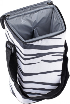 Сумка-термос Igloo 2 Bottle Wine Tote 16 2л. зебра/белый (00157757) - купить недорого с доставкой в интернет-магазине