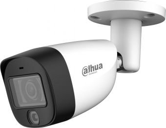 Камера видеонаблюдения аналоговая Dahua DH-HAC-HFW1500CMP-IL-A-0360B-S2 3.6-3.6мм HD-CVI HD-TVI цв. корп.:белый (DH-HAC-HFW1500CMP-IL-A-0360B) - купить недорого с доставкой в интернет-магазине