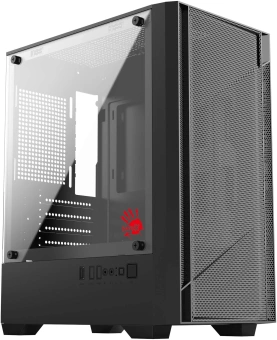 Корпус Bloody CC-124 черный без БП mATX 8x120mm 2xUSB2.0 1xUSB3.0 audio bott PSU - купить недорого с доставкой в интернет-магазине