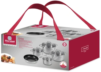 Набор посуды Rondell Erbe RDS-1290 9 предметов - купить недорого с доставкой в интернет-магазине