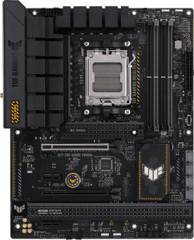 Материнская плата Asus TUF GAMING B650-PLUS WIFI SocketAM5 AMD B650 4xDDR5 ATX AC`97 8ch(7.1) 2.5Gg RAID+HDMI+DP - купить недорого с доставкой в интернет-магазине